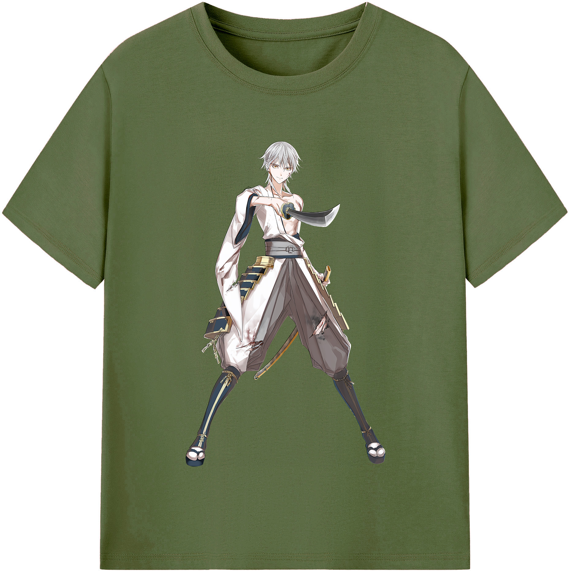 （画像用） 刀剣乱舞 Touken Ranbu 綿100％半袖Tシャツ（フロントプリント）